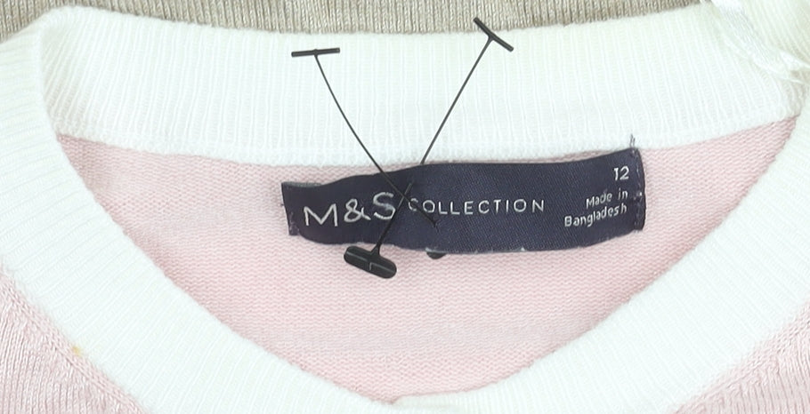 Marks and Spencer Women's Multicoloured Cardigan Size 12