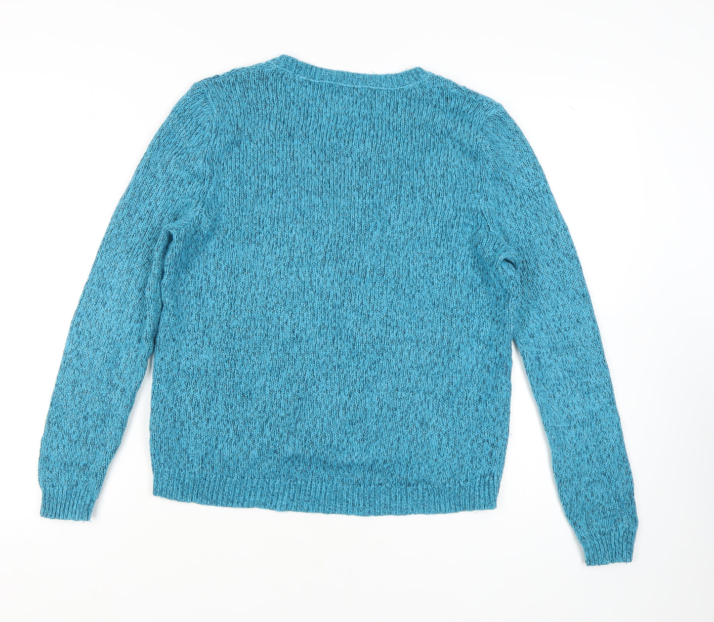 Marks and Spencer Women's Blue Pullover Jumper Size 14