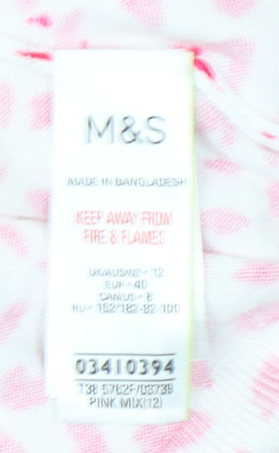 Marks and Spencer Women's Pink Cardigan Size 12