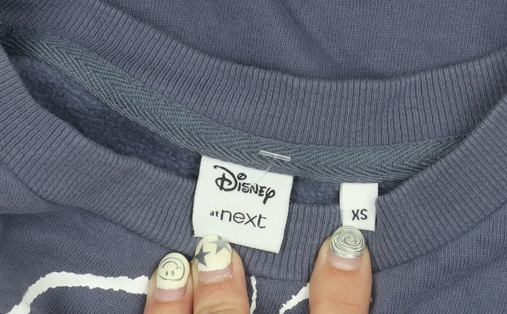 Next Women's Blue Mickey Mouse Sweatshirt, Size 6