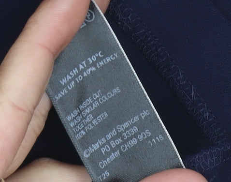 Marks and Spencer Women's Blue Shift Dress Size 12