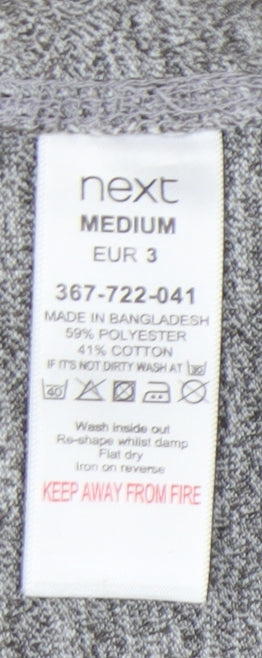 Next Men's Grey Graphic Print T-Shirt, Medium