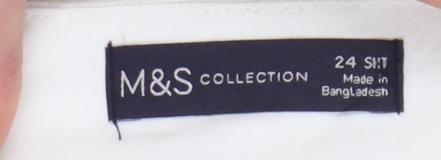Marks and Spencer Women's White Size 24 Trousers