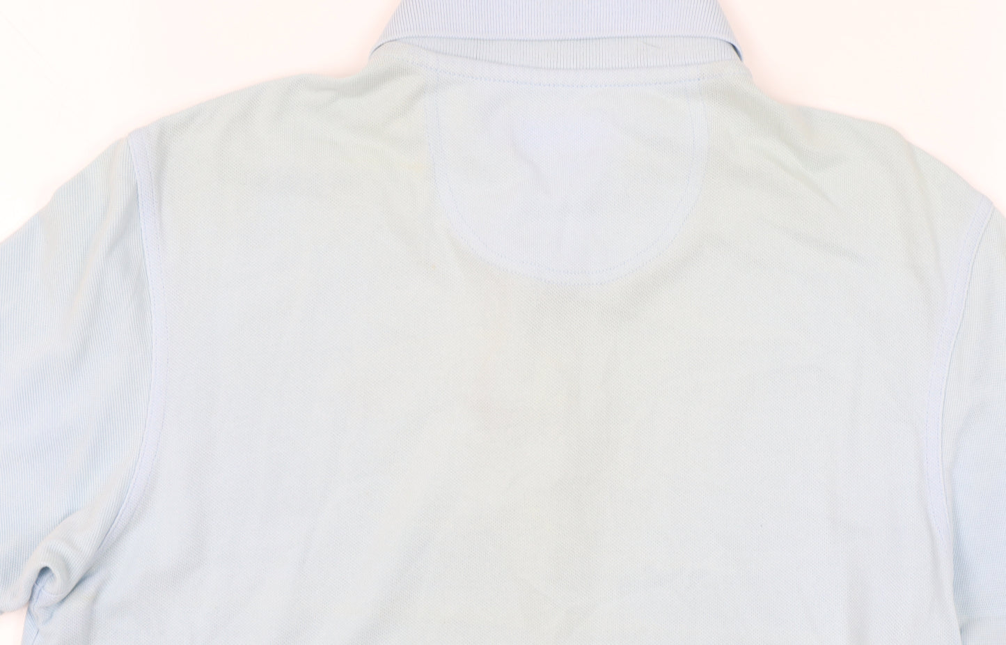 Barbour Men’s Blue Polo Sky Blue Medium