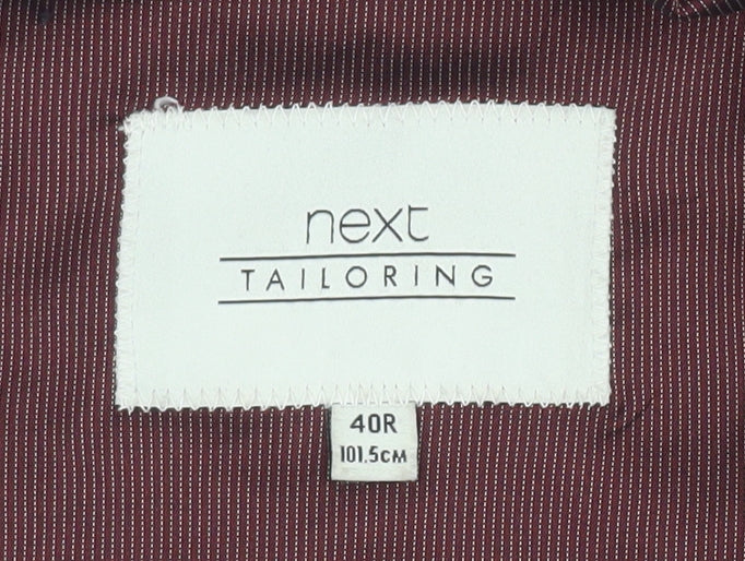 Next Men's Blue Regular Fit Jacket 40