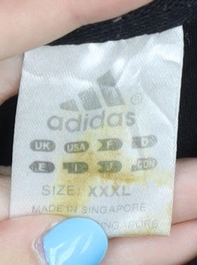 Adidas Men's Black 3XL Pullover Sports Top