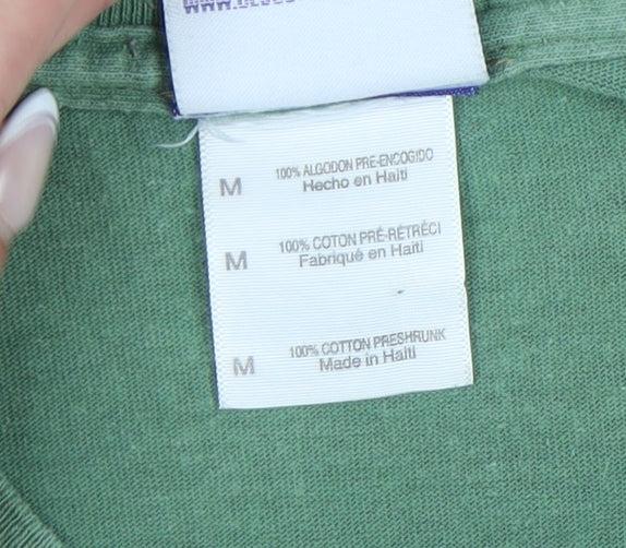 Old Guys Rule Men's Green M Cotton T-Shirt