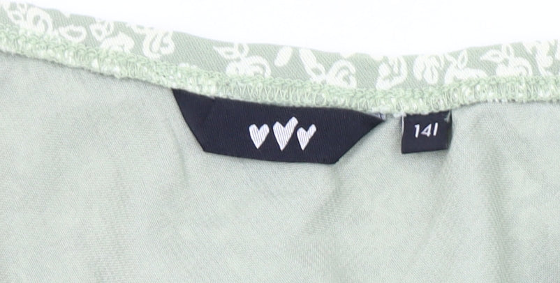 Per Una Floral Wrap Midi Skirt for Women in Green, Size 14