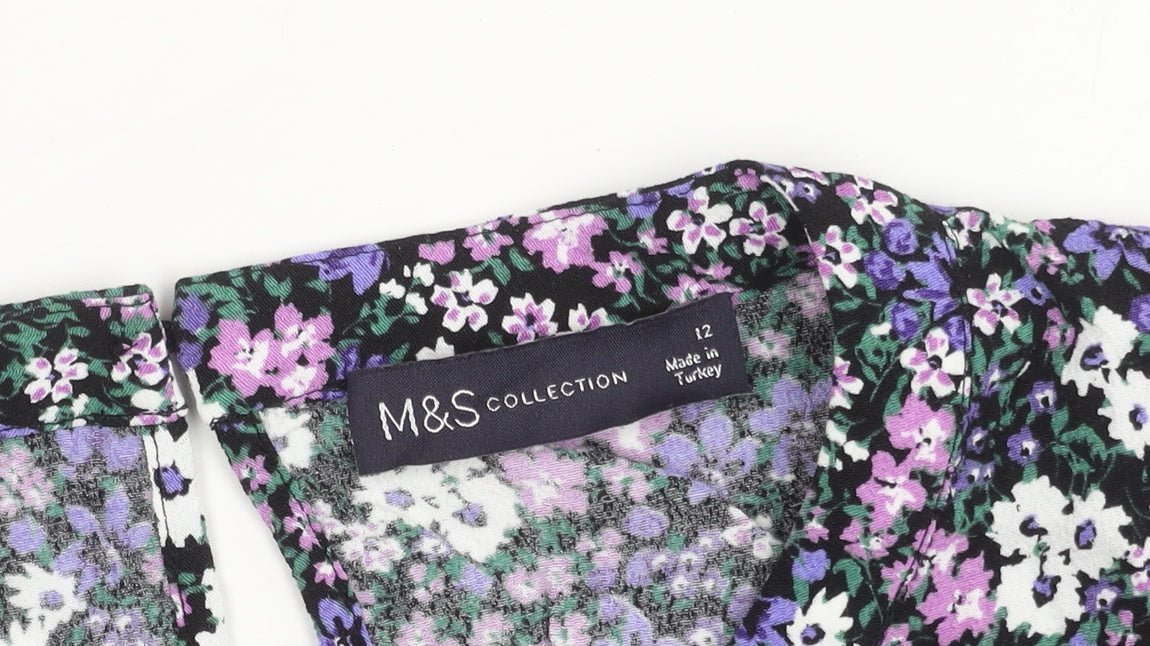 Marks and Spencer Women's Floral Blouse Size 12