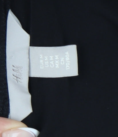 H&M Women's Black Pencil Skirt, Size M