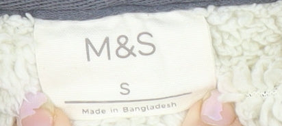 Marks and Spencer Men's Grey Hooded Jacket, Size S