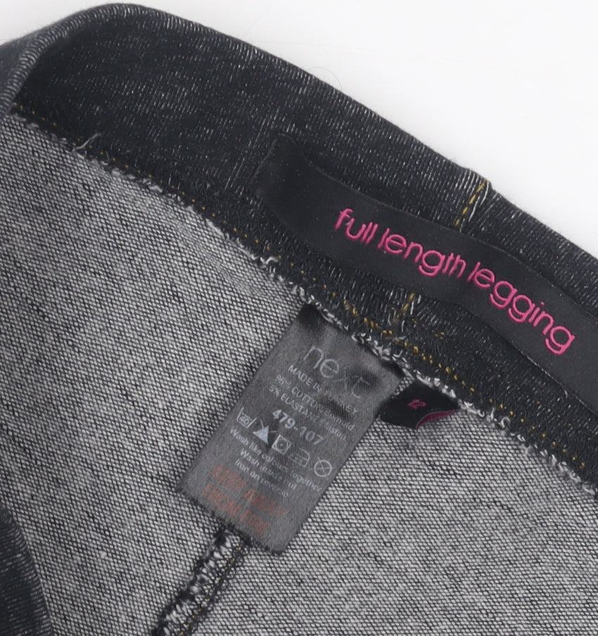 Next Women's Black Full Length Leggings Size 12
