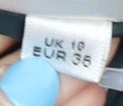 Charlotte Halton Women's Blue Check A-Line Skirt, Size 10