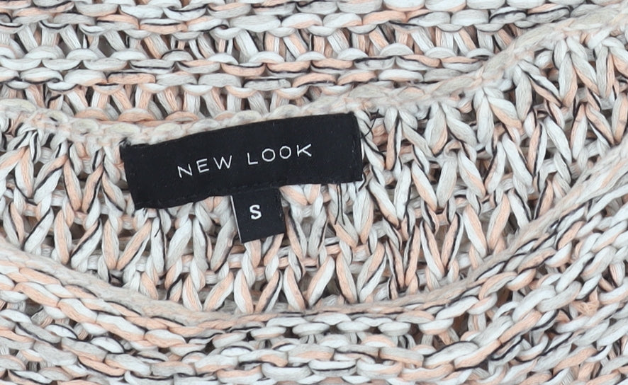 New Look Women's Multicoloured Pullover Jumper S