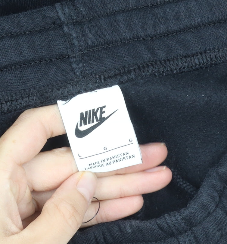 Nike Men's Black Jogger Trousers Size L