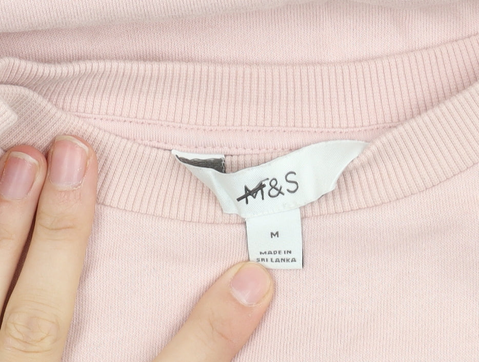 Marks and Spencer Women's Pink M Sweatshirt