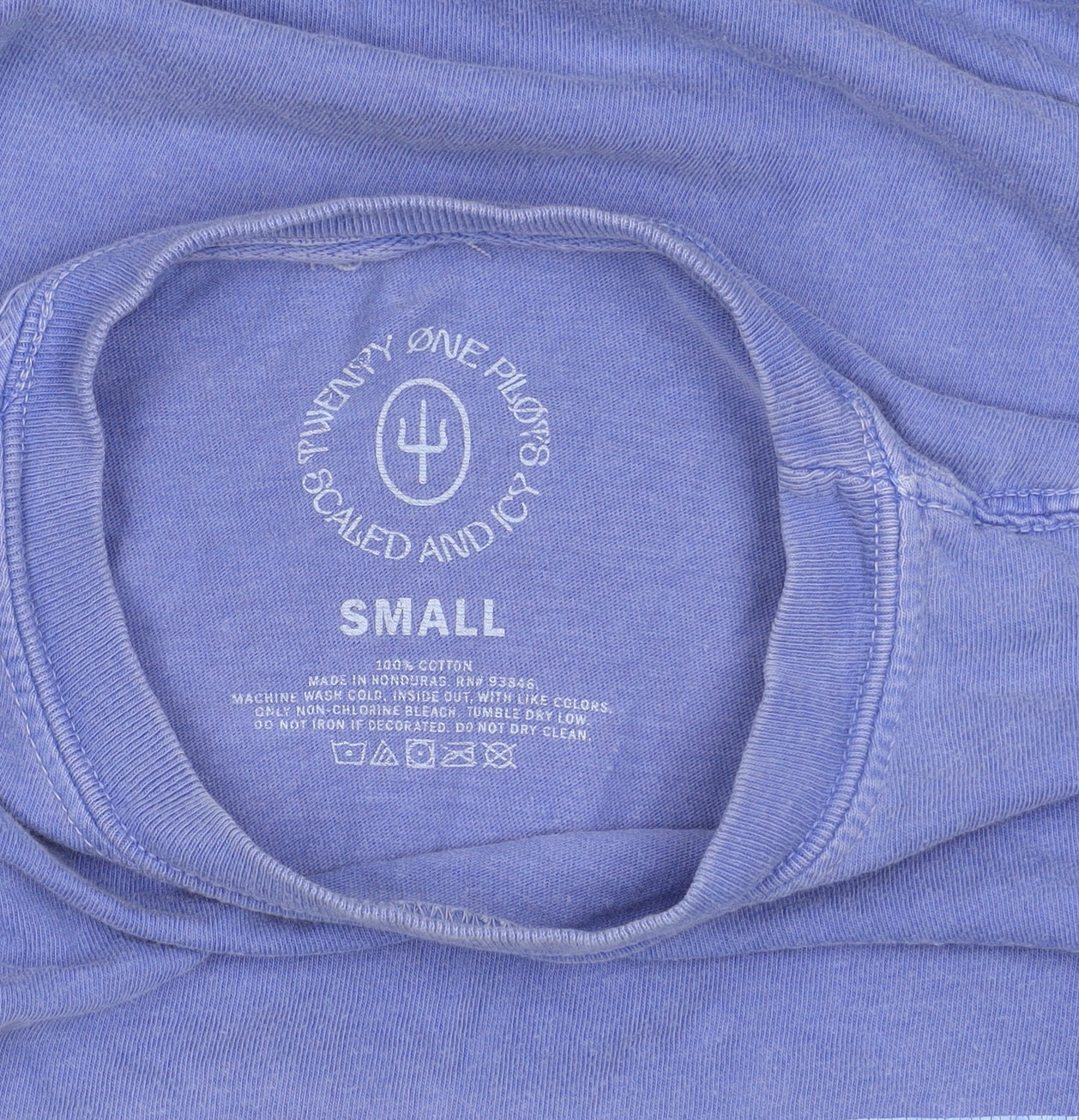 Twenty One Pilots Blue Graphic Men's Small T-Shirt