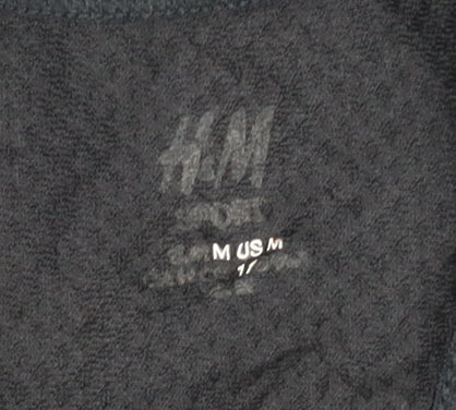 H&M Women's Black Tank Top for Gym, Size M