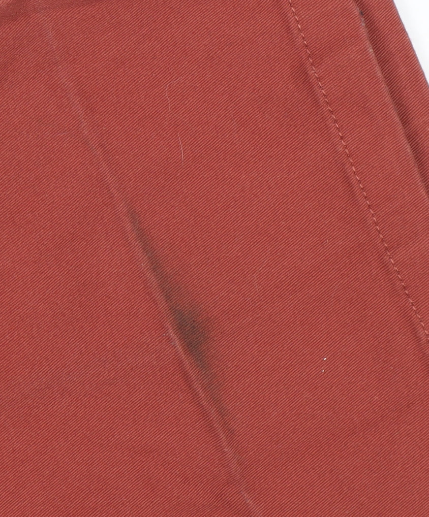 Cotton Traders Women’s Red Straight Trousers Size 14