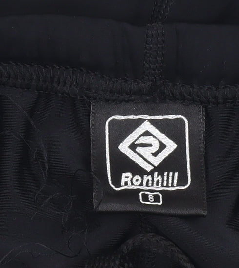 Ronhill Women's Black Biker Shorts, Size S, Athletic