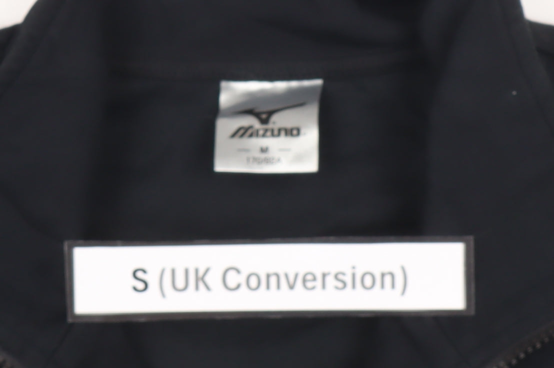 Mizuno Men's Black S Quarter Zip Sweatshirt High Neck Running Gym