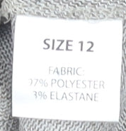 Amaranto Women’s Grey Straight Leg Dress Pants Size 12