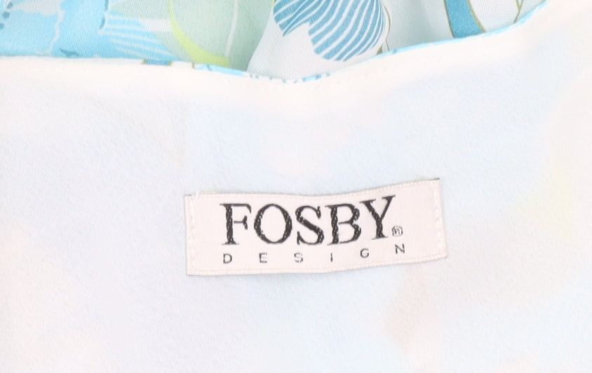 Fosby Women’s Multicoloured Floral Shift Dress Size 18 Summer Casual