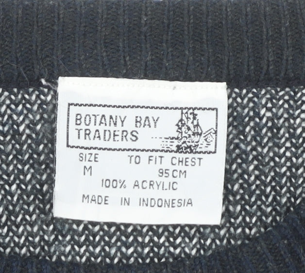 Botany Bay Traders Men's Multicoloured M Fair Isle Knit Jumper