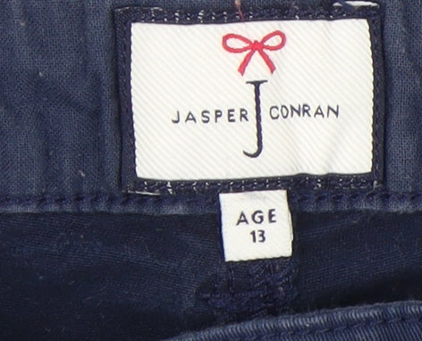 Jasper Conran Girls Blue Skinny Jeans Age 13 Years Stretch Casual