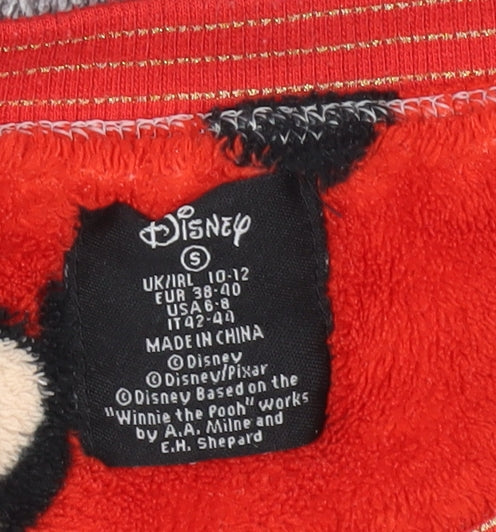 Disney Women’s Grey Mickey Mouse Fleece Pyjama Top Size 10-12