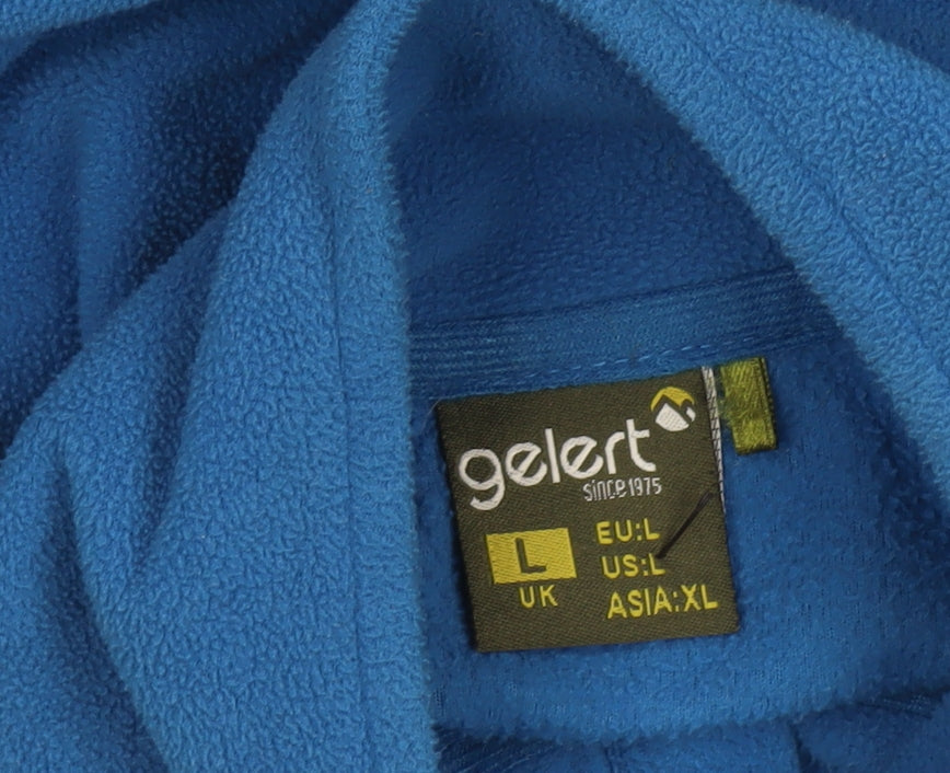 Gelert Mens Blue Fleece Pullover Sweatshirt L Hiking Outdoor