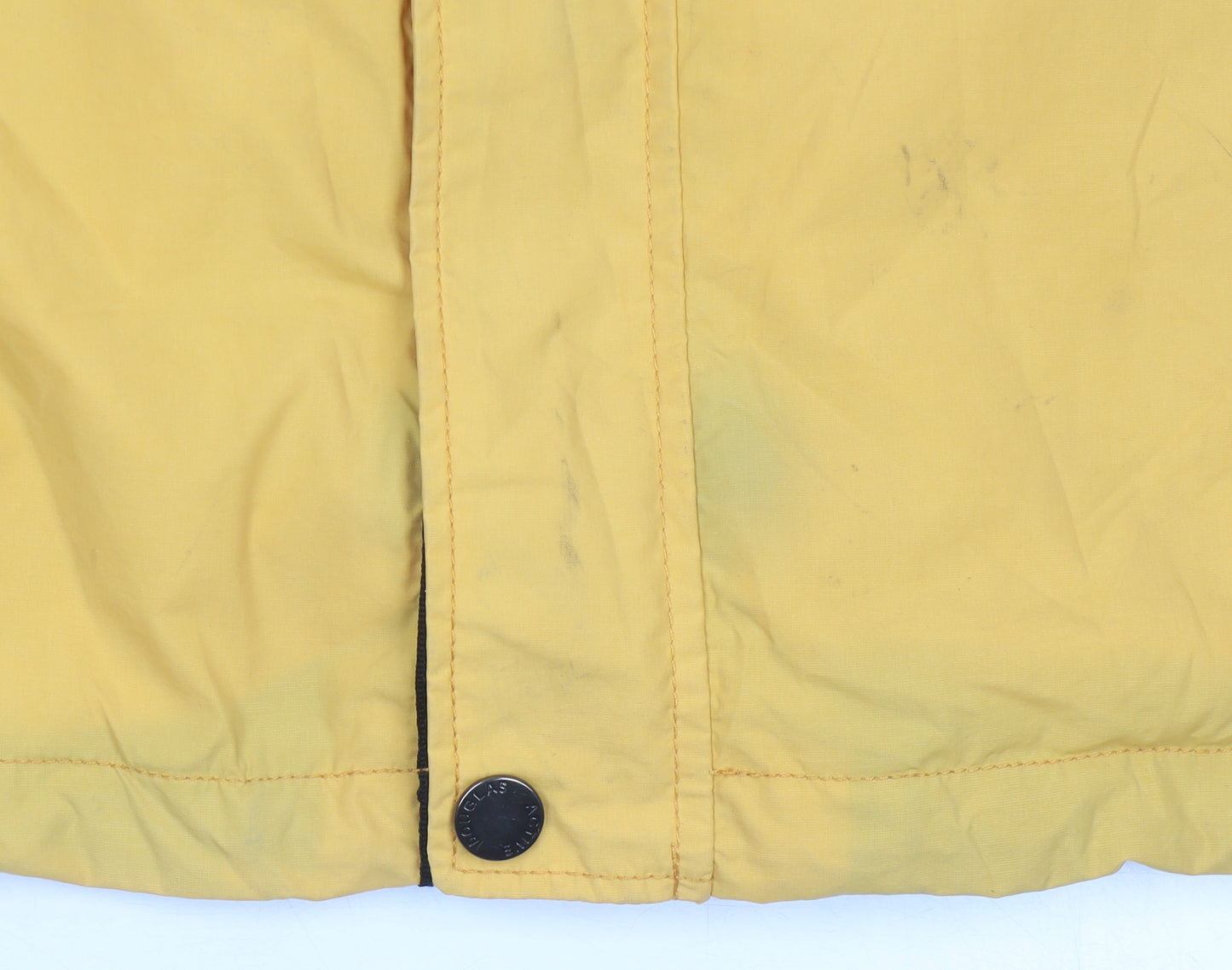 Douglas Men’s Yellow Waterproof Jacket Size 40 Nylon Cotton