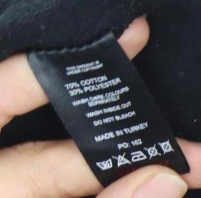 Gym King Men’s Black Jogger Sweatpants M Cotton Blend Tapered Fit