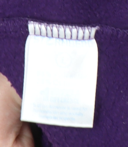 Stormberg Womens Purple Hoodie L Full Zip Casual Sportswear