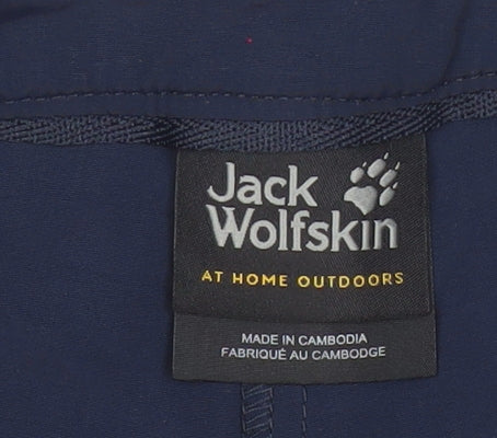 Jack Wolfskin Women Blue Size 10 Outdoor Travel Skirt with Pockets