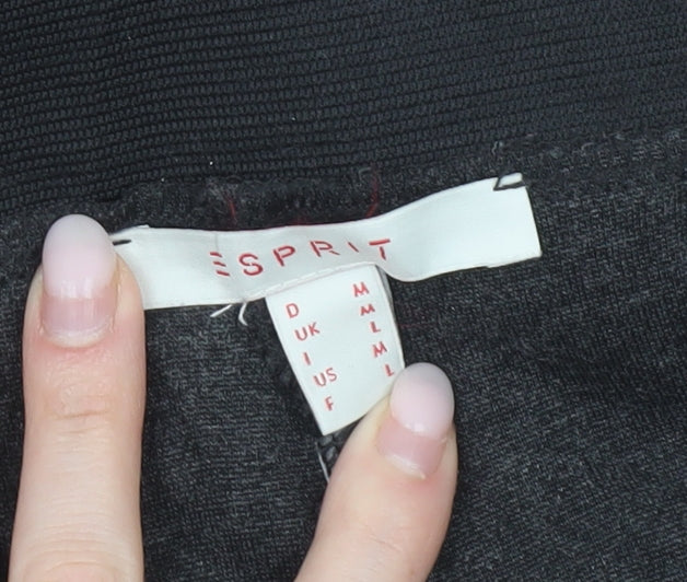 Esprit Women’s Grey Mid Rise Stretch Leggings Size M