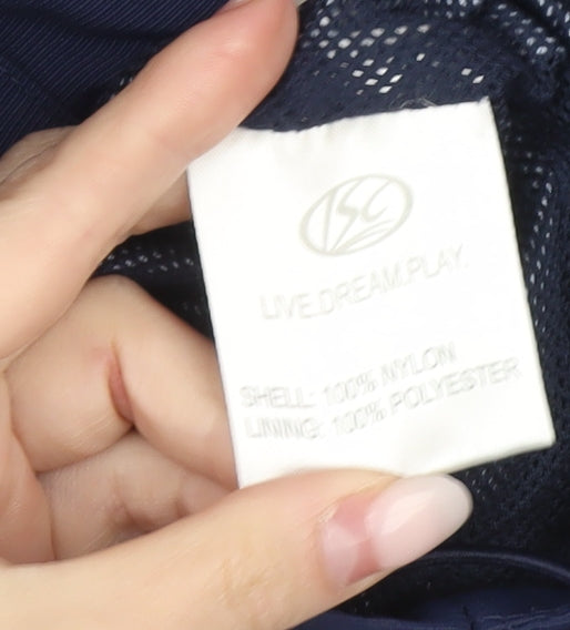 ISC Leeds Carnegie Men’s Blue XL Rugby Windbreaker Jacket