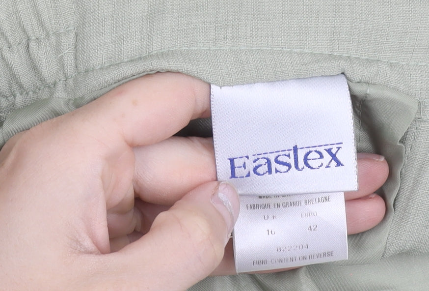 Eastex Women’s Green Size 16 Pencil Skirt Polyester Lined Workwear