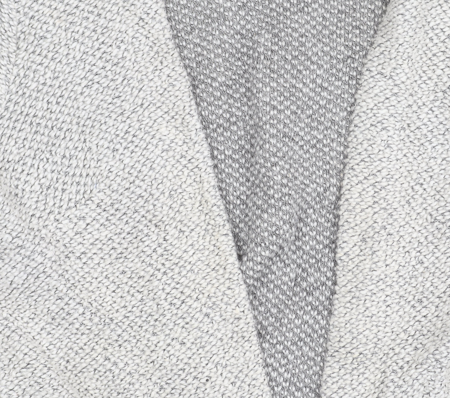 H&M Women’s Grey Knit Open Cardigan XS 3/4 Sleeve Casual Classic