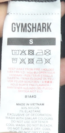 Gymshark Women’s Black S Biker Shorts Slim Fit Gym Training