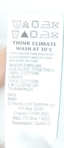 Marks and Spencer Men’s White 3XL Chino Shorts Cotton Summer