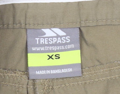 Trespass Men’s Beige XS Athletic Hiking Shorts Quick Dry