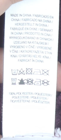 Harry Potter Mens Purple Hooded Robe M/L Velour Winter Nightwear