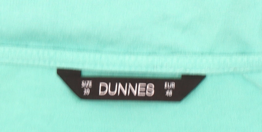 Dunnes Women’s Lilac Patterned Sleeveless Tank Top Size 20 Polyester Blend