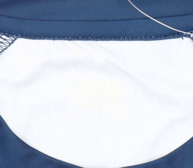 Dunnes Stores Men's Blue Medium Lightweight Quick Dry Sports T-Shirt