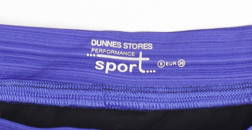 Dunnes Stores Women Black Performance Ankle Leggings Size 8