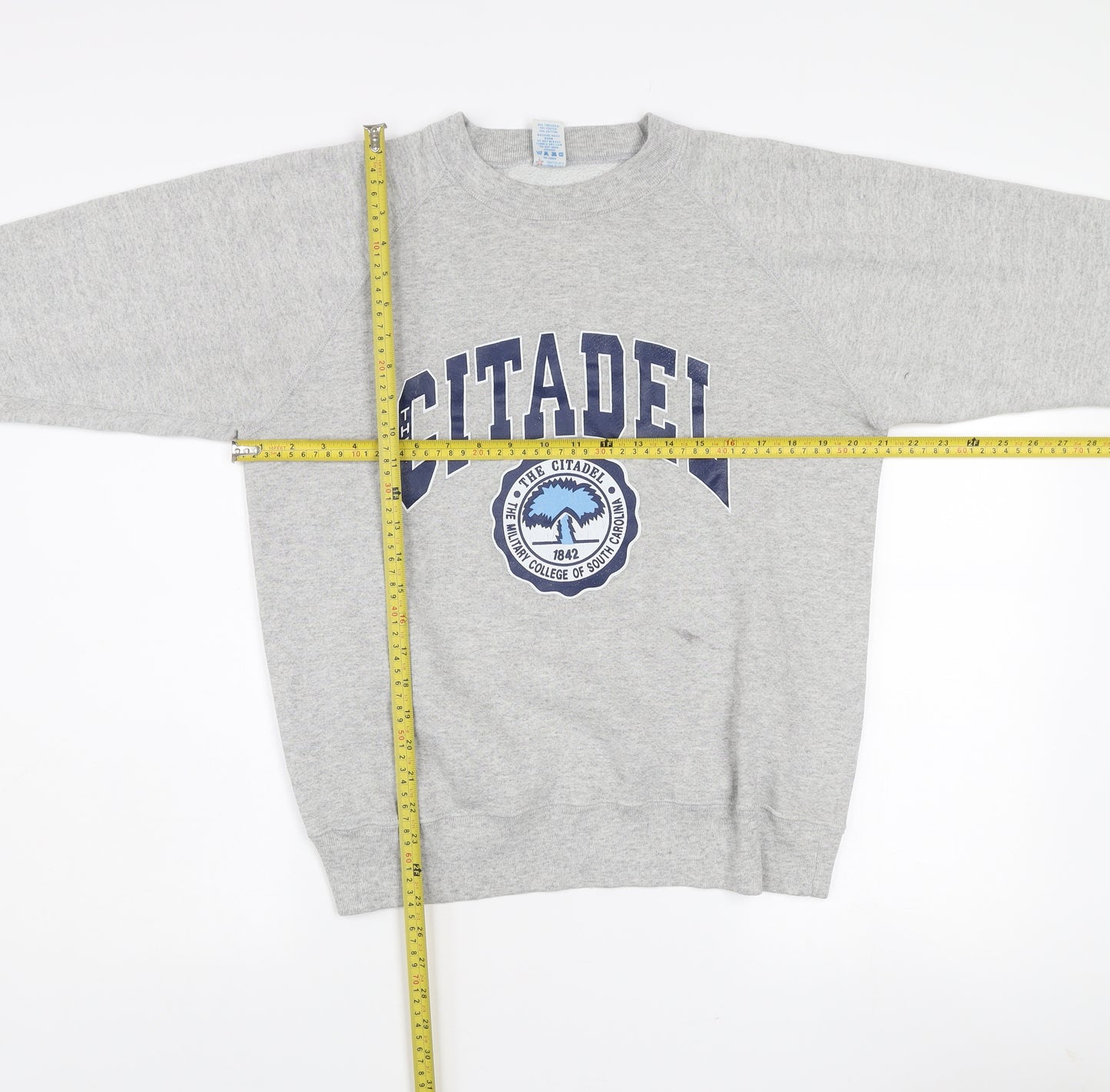 Soffe Sweats Women's Grey L Pullover Sweatshirt The Citadel Graphic