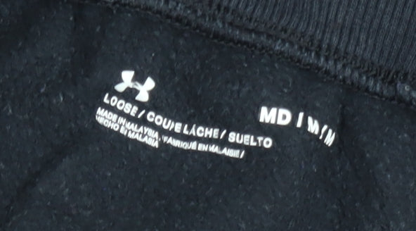 Under Armour Men's Black Medium Fleece Jogger Sweatpants