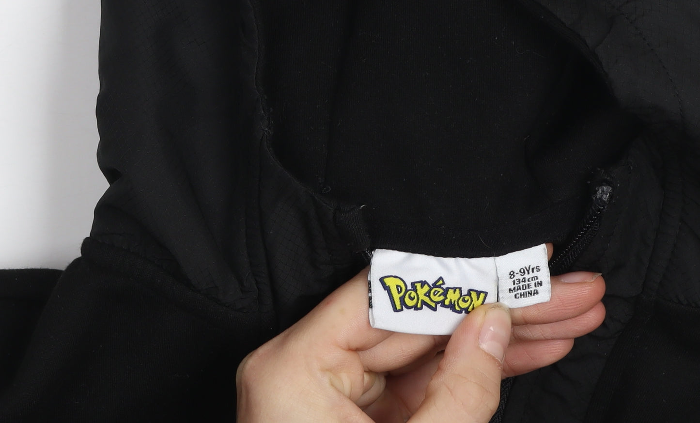 Pokémon Boys Black Charizard Half Zip Hoodie 8-9 Years 1/2 Zip Graphic Print