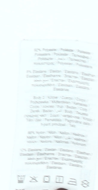 ONLY Womens Black Racerback Tank Top L Activewear Mesh Slim Fit